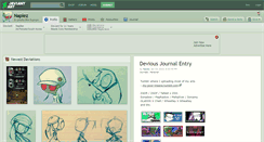 Desktop Screenshot of naplez.deviantart.com