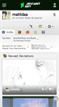 Mobile Screenshot of matildaa.deviantart.com