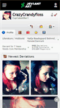 Mobile Screenshot of crazycrandyfloss.deviantart.com