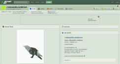 Desktop Screenshot of j-alexandra-anderson.deviantart.com