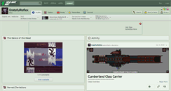 Desktop Screenshot of gratefulreflex.deviantart.com