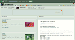 Desktop Screenshot of dekuinanutshell.deviantart.com