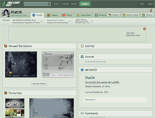 Tablet Screenshot of platok.deviantart.com