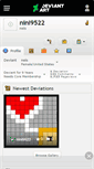 Mobile Screenshot of nini9522.deviantart.com