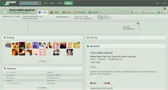 Desktop Screenshot of choco-latte-squirrel.deviantart.com