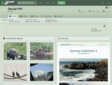 Tablet Screenshot of deejay1993.deviantart.com