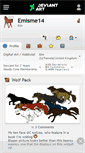 Mobile Screenshot of emisme14.deviantart.com