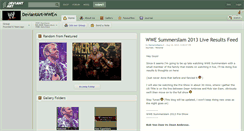 Desktop Screenshot of deviantart-wwe.deviantart.com