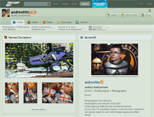 Tablet Screenshot of andrewhitc.deviantart.com