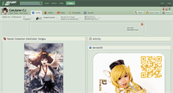 Desktop Screenshot of conjurer-cj.deviantart.com