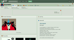 Desktop Screenshot of demongoplz.deviantart.com