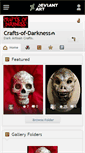 Mobile Screenshot of crafts-of-darkness.deviantart.com
