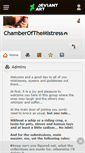 Mobile Screenshot of chamberofthemistress.deviantart.com
