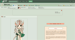 Desktop Screenshot of beka-lyse.deviantart.com