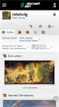 Mobile Screenshot of mhelwig.deviantart.com