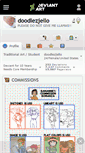 Mobile Screenshot of doodlezjello.deviantart.com