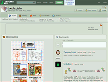 Tablet Screenshot of doodlezjello.deviantart.com