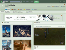 Tablet Screenshot of 12131415haha.deviantart.com