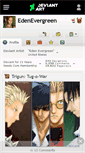 Mobile Screenshot of edenevergreen.deviantart.com