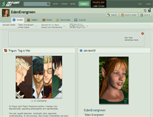 Tablet Screenshot of edenevergreen.deviantart.com