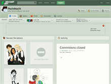 Tablet Screenshot of pochimochi.deviantart.com