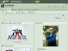 Tablet Screenshot of linearranger.deviantart.com