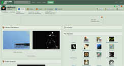 Desktop Screenshot of papirazzi.deviantart.com