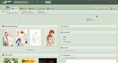 Desktop Screenshot of fiiy.deviantart.com