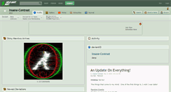 Desktop Screenshot of insane-contrast.deviantart.com