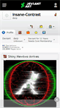 Mobile Screenshot of insane-contrast.deviantart.com