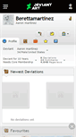 Mobile Screenshot of berettamartinez.deviantart.com