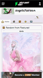 Mobile Screenshot of angelicfairies.deviantart.com
