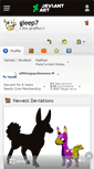 Mobile Screenshot of gleep7.deviantart.com