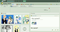 Desktop Screenshot of haruka-x-michiru.deviantart.com