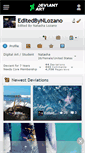 Mobile Screenshot of editedbynlozano.deviantart.com