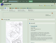 Tablet Screenshot of fusionist-mv.deviantart.com