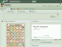 Tablet Screenshot of drearetro.deviantart.com