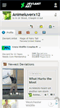 Mobile Screenshot of animeluverx12.deviantart.com