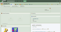 Desktop Screenshot of cupcake-lova.deviantart.com