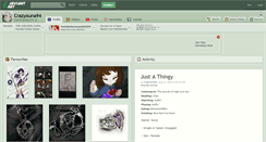 Desktop Screenshot of crazyauna94.deviantart.com