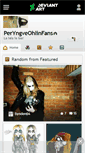 Mobile Screenshot of peryngveohlinfans.deviantart.com