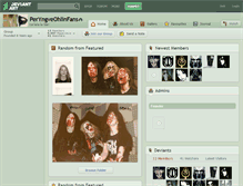 Tablet Screenshot of peryngveohlinfans.deviantart.com