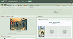 Desktop Screenshot of kodi9.deviantart.com