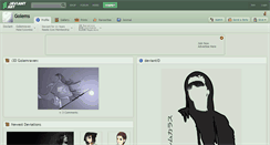 Desktop Screenshot of golems.deviantart.com