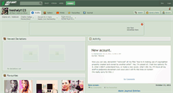 Desktop Screenshot of ineshalyi123.deviantart.com