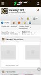 Mobile Screenshot of ineshalyi123.deviantart.com