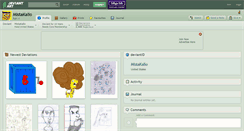 Desktop Screenshot of mistakalio.deviantart.com