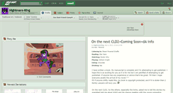 Desktop Screenshot of nightmare-king.deviantart.com