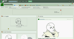 Desktop Screenshot of kanomeuchiha.deviantart.com