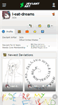 Mobile Screenshot of i-eat-dreams.deviantart.com